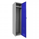 Locker metálico dual grande - 1 puerta azul